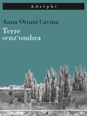 Copertina del volume: Terre senz’ombra