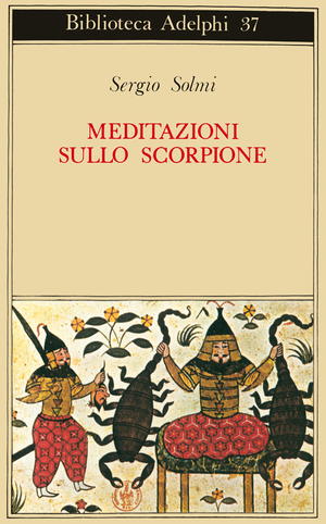Copertina del volume: Meditazioni sullo Scorpione