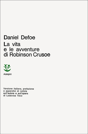 Copertina del volume: La vita e le avventure di Robinson Crusoe
