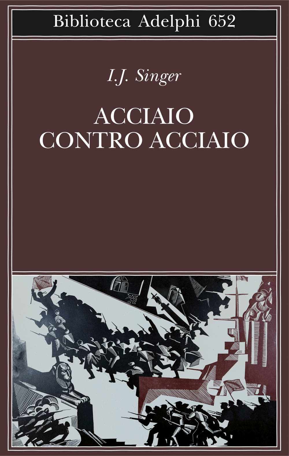Copertina del volume: Acciaio contro acciaio