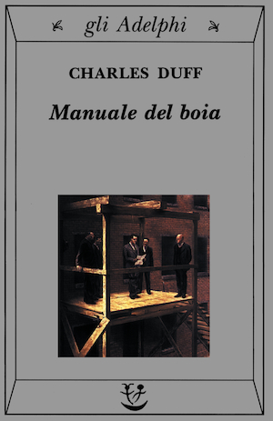 Copertina del volume: Manuale del boia