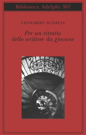 Copertina del volume: Per un ritratto dello scrittore da giovane