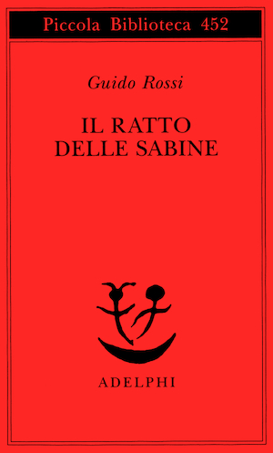 Copertina del volume: Il ratto delle sabine