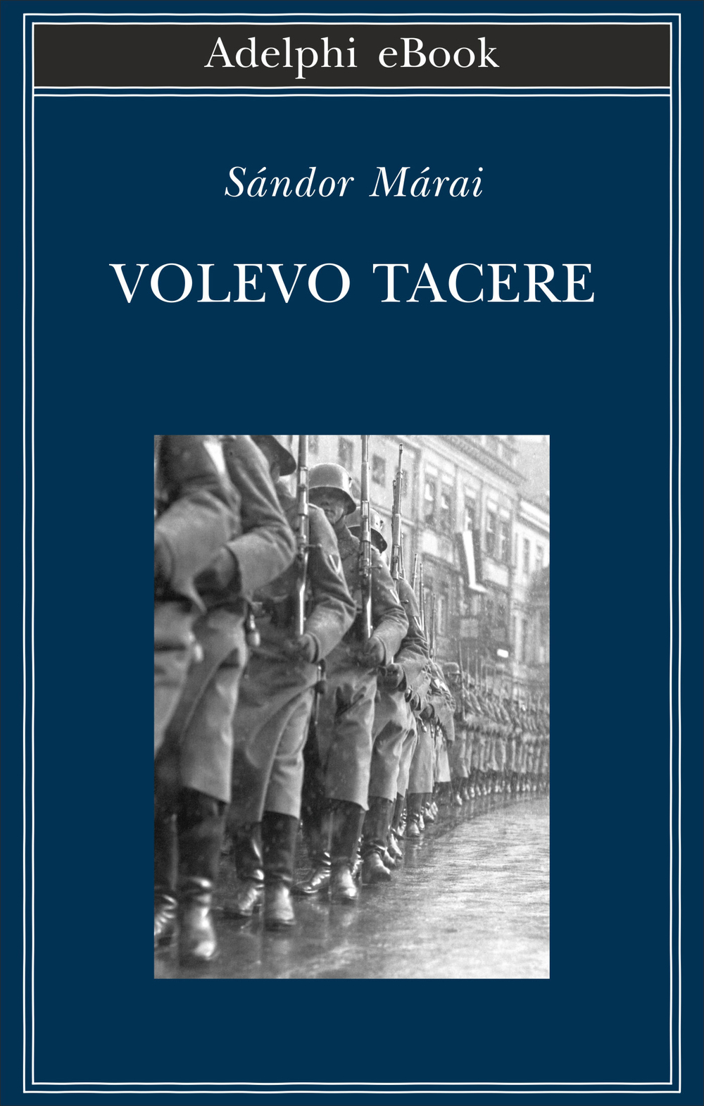 Copertina del volume: Volevo tacere