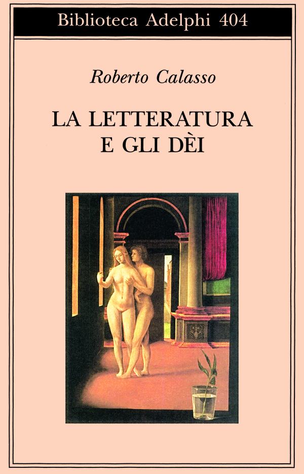 Copertina del volume: La letteratura e gli dèi