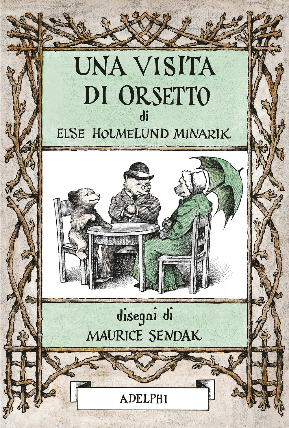Copertina del volume: Una visita di Orsetto