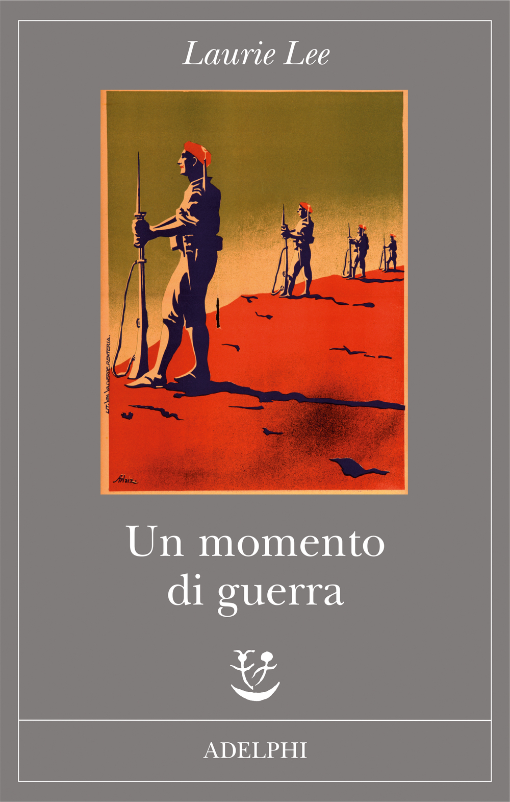 Copertina del volume: Un momento di guerra