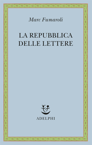 Copertina del volume: La Repubblica delle Lettere