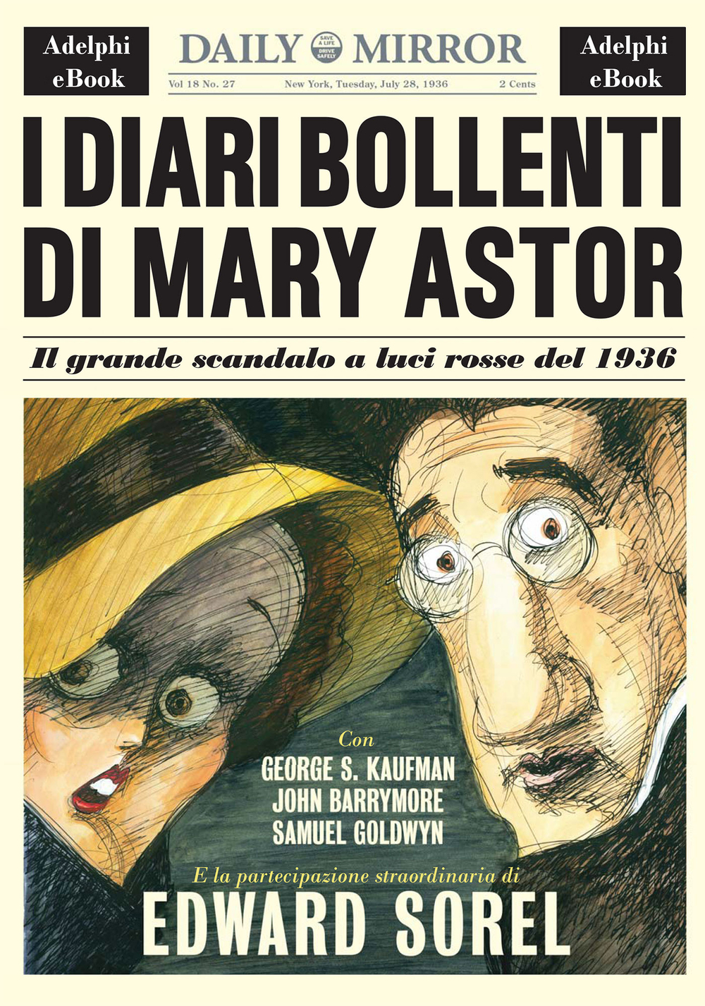 Copertina del volume: I diari bollenti di Mary Astor