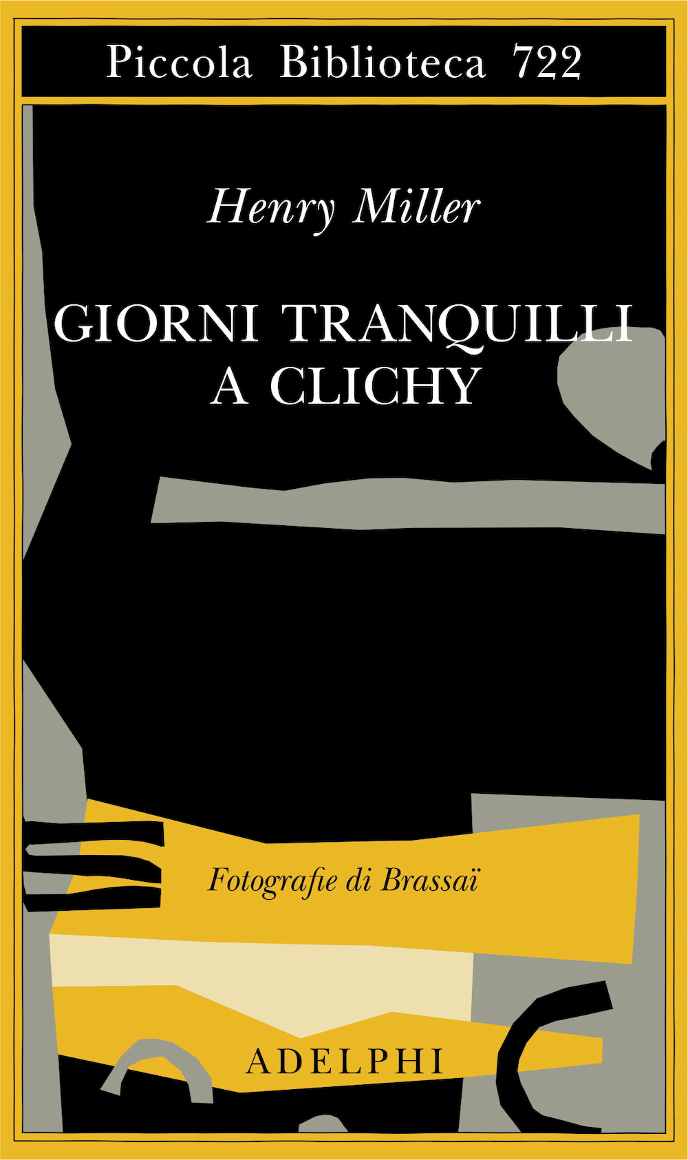 Copertina del volume: Giorni tranquilli a Clichy