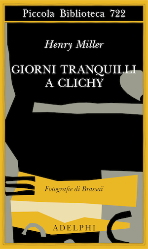 Copertina del volume: Giorni tranquilli a Clichy