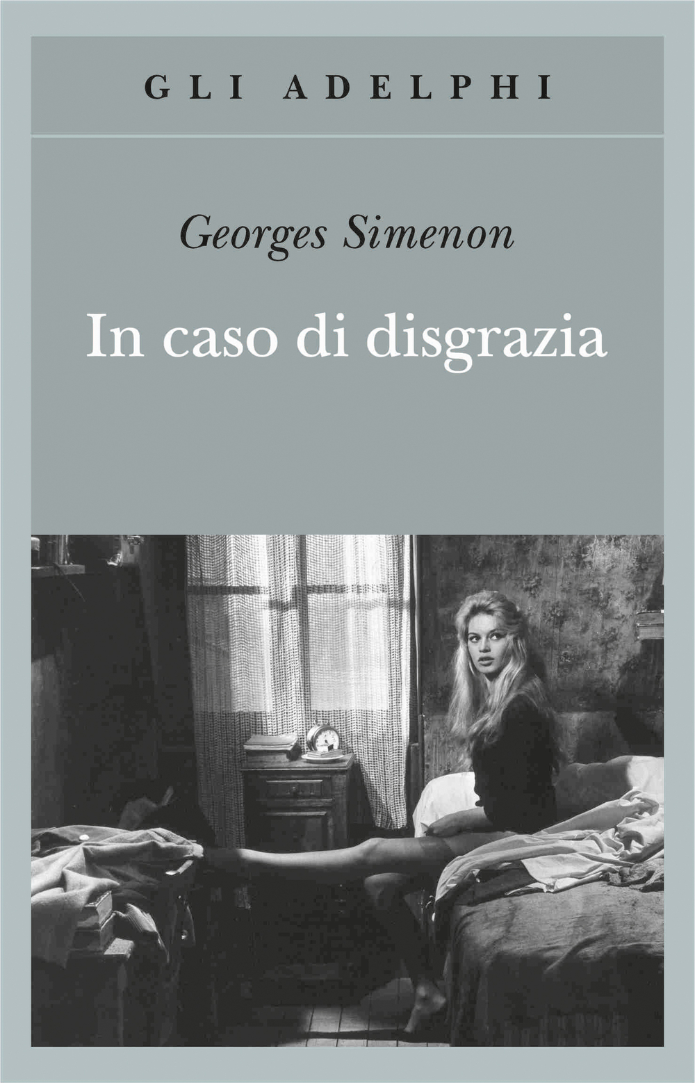 Copertina del volume: In caso di disgrazia