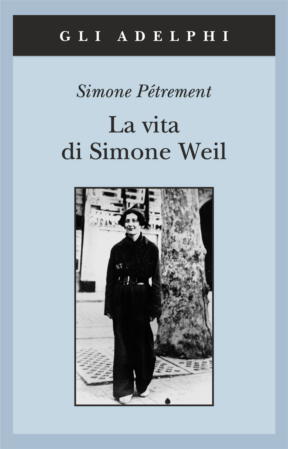 Copertina del volume: La vita di Simone Weil
