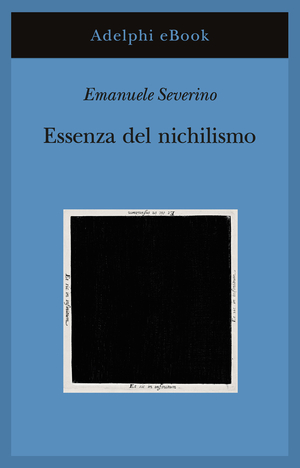 Copertina del volume: Essenza del nichilismo