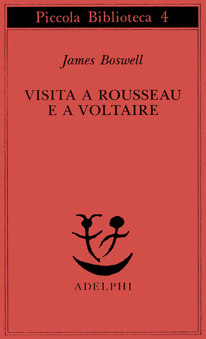 Copertina del volume: Visita a Rousseau e a Voltaire