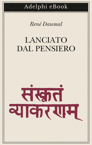 Copertina del volume: Lanciato dal pensiero