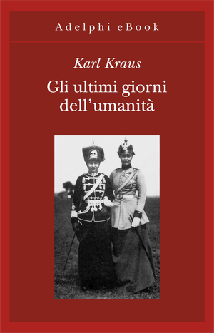Copertina del volume: Gli ultimi giorni dell’umanità