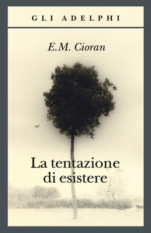 Copertina del volume: La tentazione di esistere