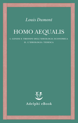 Copertina del volume: Homo aequalis