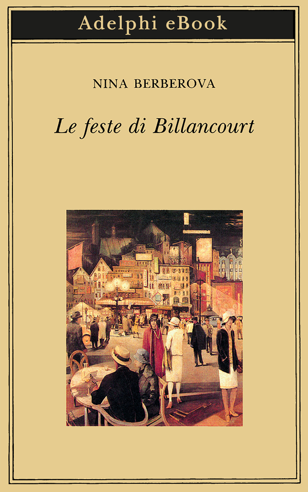 Copertina del volume: Le feste di Billancourt