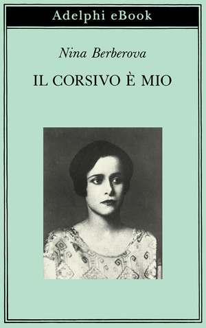 Copertina del volume: Il corsivo è mio