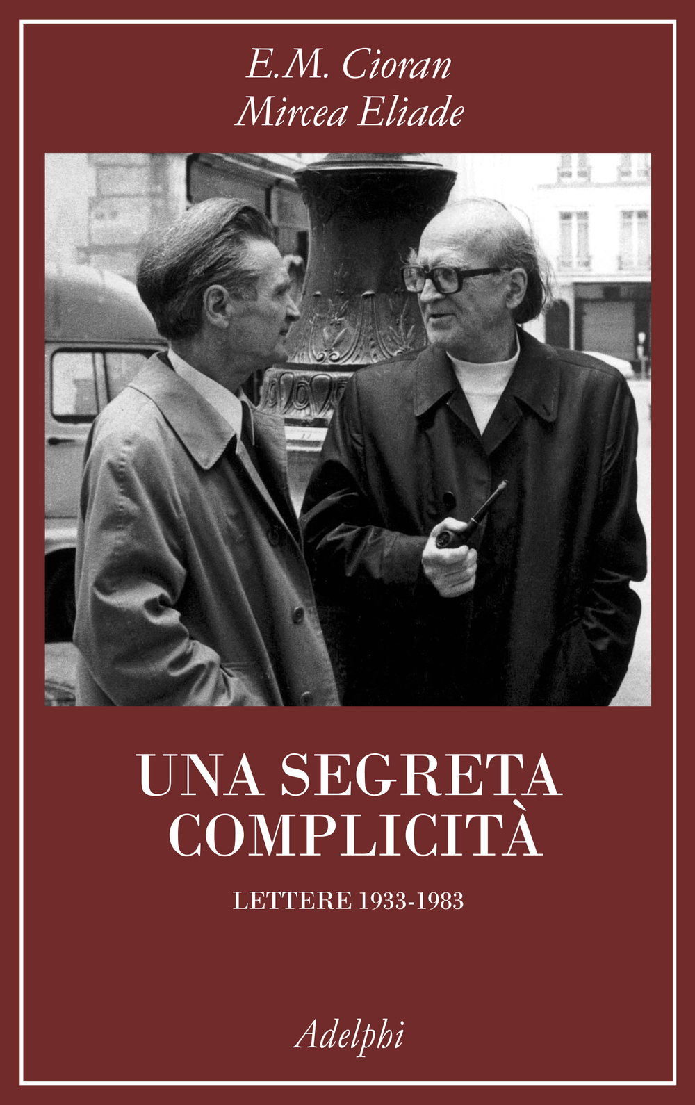 Copertina del volume: Una segreta complicità