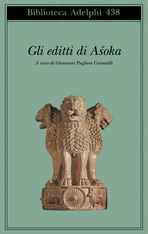 Copertina del volume: Gli editti di Asoka
