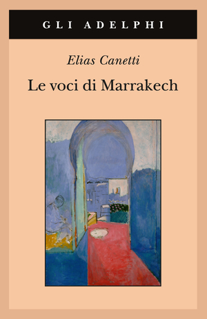 Copertina del volume: Le voci di Marrakech