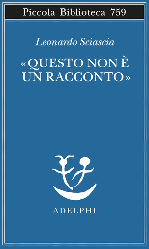 Copertina del volume: «Questo non è un racconto»